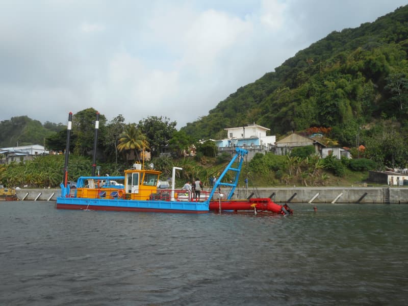 JLCSD200 Sandbaggerpumpe, Förderleistung 500 m³/h, Baggertiefe 6,0 m