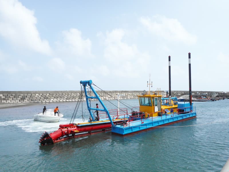 JLCSD200 Sandbaggerpumpe, Förderleistung 500 m³/h, Baggertiefe 6,0 m