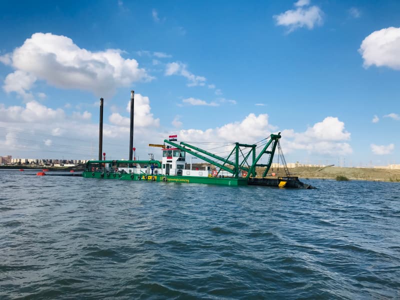 JLCSD500 20-Zoll-Hydraulik-Schneidbagger 4000 m³/h für Bagger- und Bergbauarbeiten