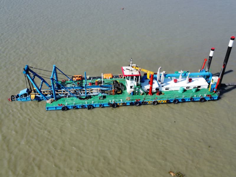 JLCSD650 26-Zoll-Modulbagger mit Schneidkopf, 6000 m³/h, für Fluss-, See- und Hafenbaggerarbeiten