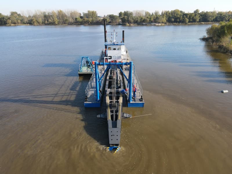 Submersible Pump Dredger Sand Cutter Suction Dredger for Deeper Dredging Depth