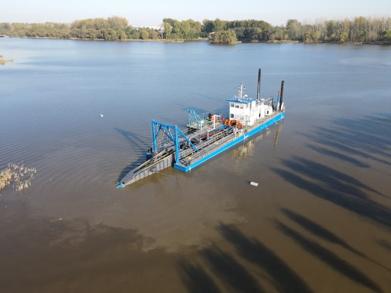 Submersible Pump Dredger Sand Cutter Suction Dredger for Deeper Dredging Depth