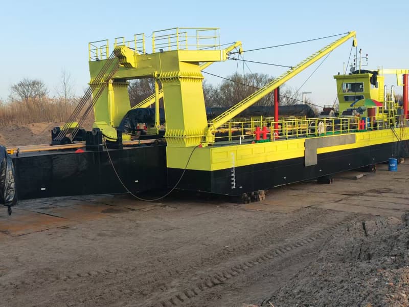 Tauchpumpenbagger, Sandschneider, Saugbagger für größere Baggertiefen