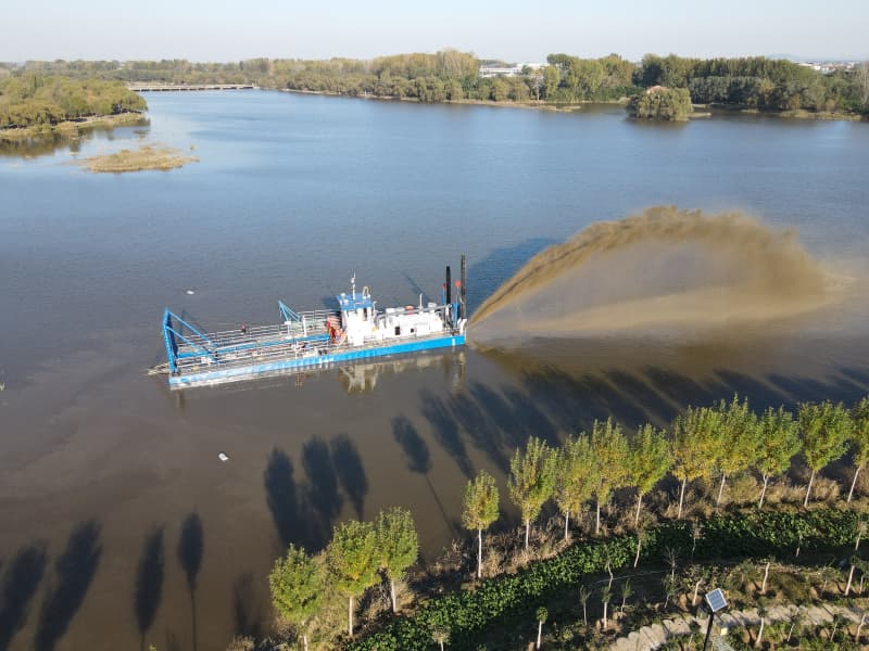 Tauchpumpenbagger, Sandschneider, Saugbagger für größere Baggertiefen