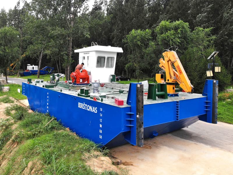 Multifunktions-Arbeitsboot, Service-Transport-Schubschiff, Schlepper