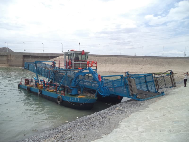 Automatisches Wasserreinigungsschiff / Wasserpflanzenernter / Müllabscheiderboot