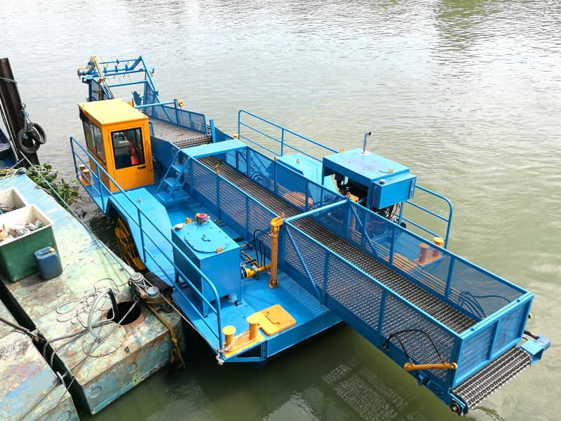 Automatisches Wasserreinigungsschiff / Wasserpflanzenernter / Müllabscheiderboot