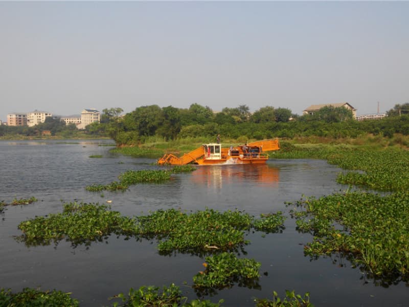 Automatisches Wasserreinigungsschiff / Wasserpflanzenernter / Müllabscheiderboot