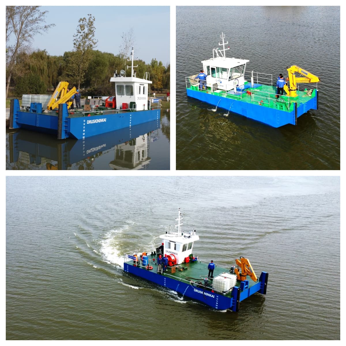 Multi Function Work Boat Service Transport Pusher Barge Tug Boat Multi Function Work Boat Service Transport Pusher Barge Tug Boat