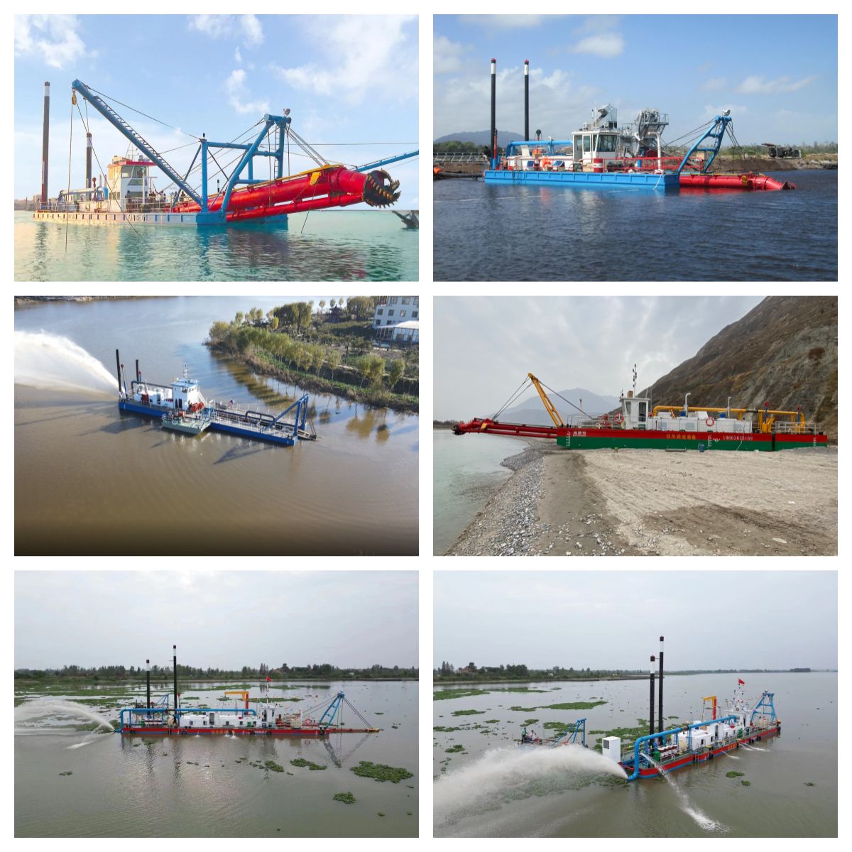 Electric Power Sand Mining Dredger Cutter Suction Dredger for River Lake Sea Port Project Electric Power Sand Mining Dredger Cutter Suction Dredger for River Lake Sea Port Project