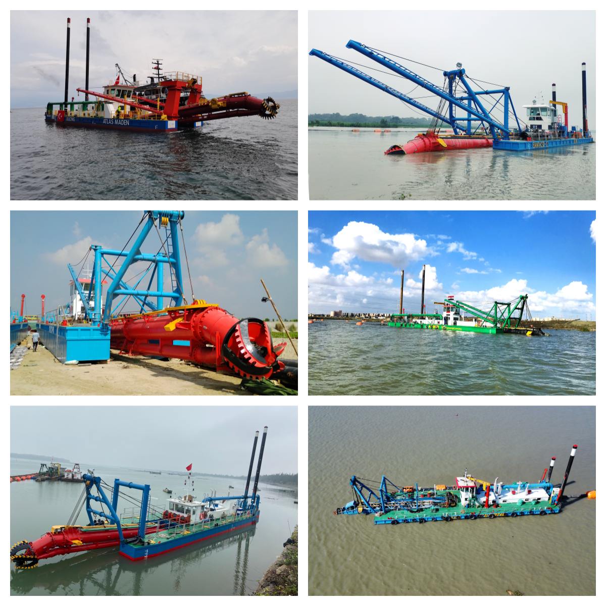 JLCSD400 16 Inch Cutter Suction Dredger 2500 m3/h for River Sand Mining JLCSD400 16 Inch Cutter Suction Dredger 2500 m3/h for River Sand Mining